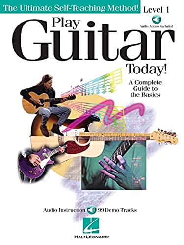 9780634004100: Play guitar today! level 1 guitare +cd: A Complete Guide to the Basics