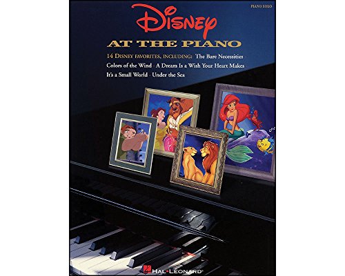 9780634004162: Disney at the piano piano: 14 Disney Favorites for Piano Solo