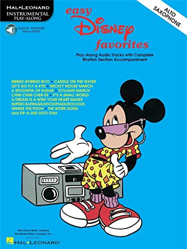 Imagen de archivo de Easy Disney Favorites: Alto Sax Play-Along Pack a la venta por HPB-Ruby