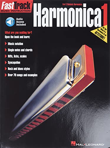 Beispielbild fr FAST TRACK HARMONICA BOOK ONE BOOK (Fast Track (Hal Leonard)) ( Download code included) (Includes Online Access Code): For Diatonic Harmonica zum Verkauf von WorldofBooks