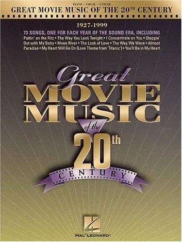 Stock image for Great Movie Music of the 20th Century, 1927-1999 for sale by Better World Books