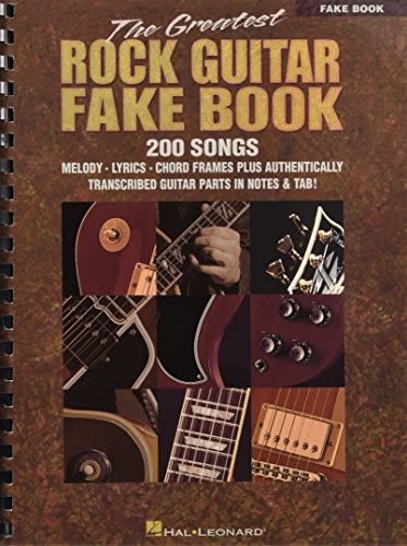 The Greatest Rock Guitar Fake Book (9780634011764) by Various