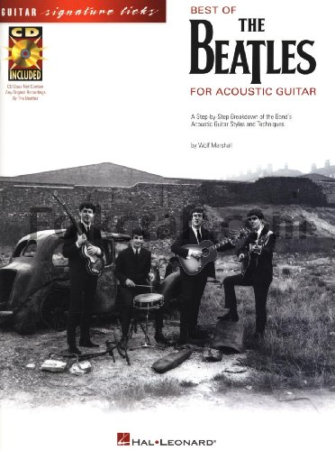 Stock image for Best of the Beatles for Acoustic Guitar Guitar Signature Licks Book/Online Audio [With CD] for sale by ThriftBooks-Dallas