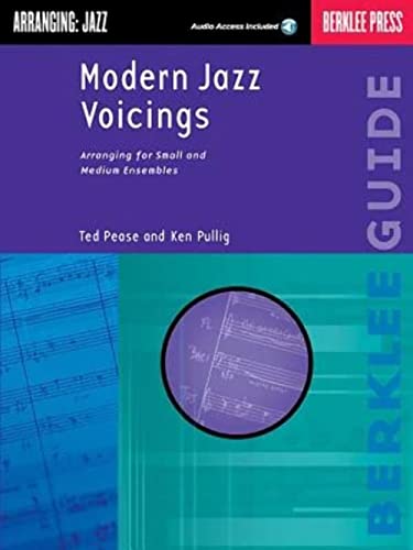 9780634014437: Modern Jazz Voicings Arranging for Small and Medium Ensembles (Book/Online Audio)