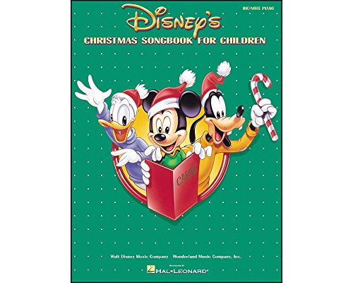 Imagen de archivo de Disney's Christmas Songbook for Children (Big-Note Piano) a la venta por ZBK Books