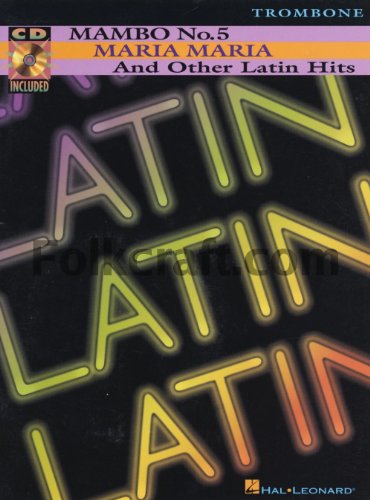 9780634017346: "Mambo No. 5," "Maria Maria" and Other Latin Hits: Book/CD Packs (Instrumental Folio)