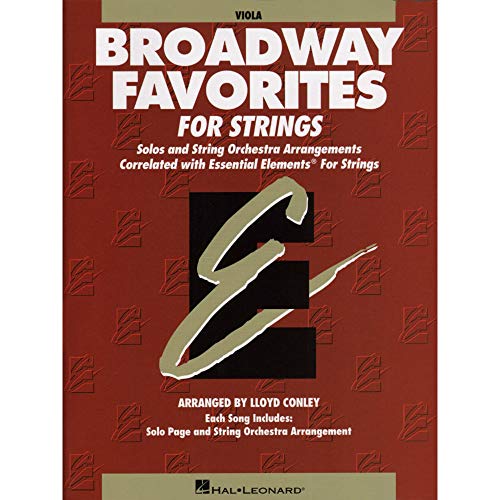 9780634018541: Essential Elements Broadway Favorites for Strings - Viola