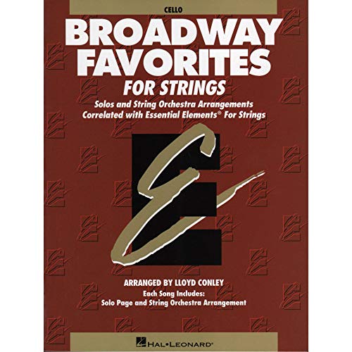 9780634018558: Essential Elements Broadway Favorites for Strings - Cello