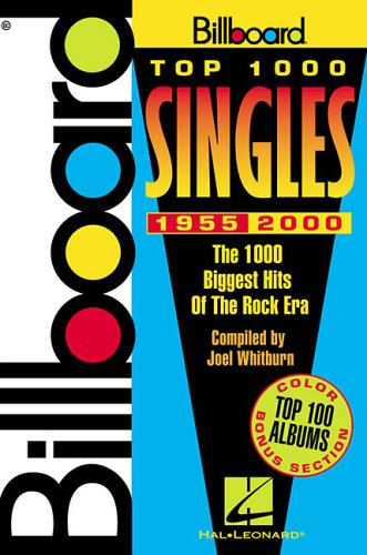 Imagen de archivo de Billboard Top 1000 Singles - 1955-2000 a la venta por HPB-Ruby