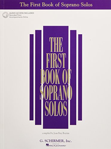 9780634020469: The First Book of Soprano Solos Book/Online Audio (First Book of Solos)