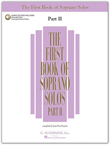 9780634020506: The First Book of Soprano Solos - Part II Book/Online Audio (First Book of Solos Part II)