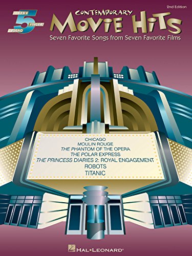 Stock image for Contemporary Movie Hits: 7 Favorite Songs from 7 Favorite Films (Five-Finger Piano) for sale by HPB-Red
