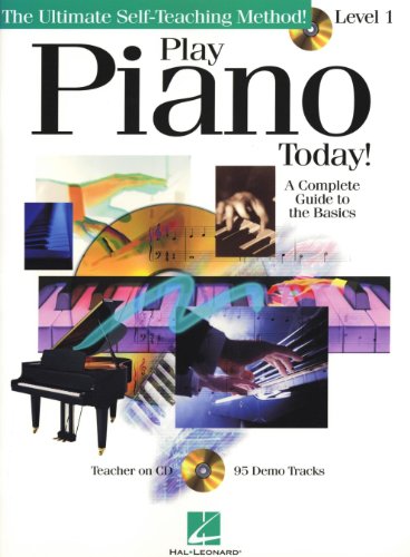 9780634021831: Play piano today! level 1 piano +cd