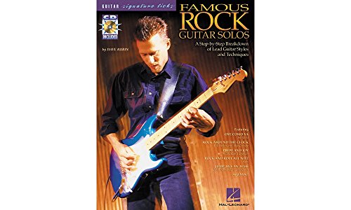 9780634023392: Famous Rock Guitar Solos: A Step-by-step Breakdown of Lead Guitar Styles And Techniques (Guitar Signature Licks)