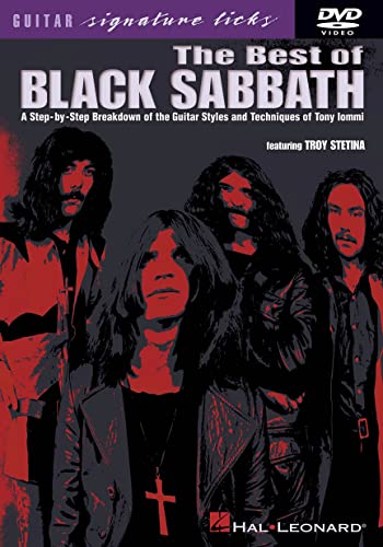 Stock image for BEST OF BLACK SABBATH - SIGNATURE LICKS DVD for sale by Kennys Bookshop and Art Galleries Ltd.