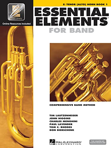 Imagen de archivo de Essential Elements 2000 Eb Tenor (Alto) Horn, Book 1 (Book & CD) a la venta por Bahamut Media