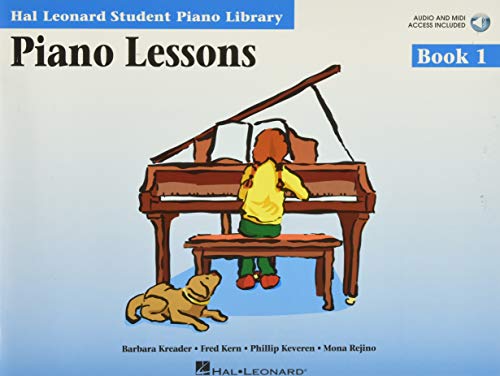 Stock image for Piano Lessons Book 1 - Hal Leonard Student Piano Library Book/Online Audio for sale by Blackwell's