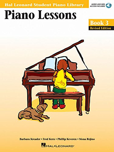 Beispielbild fr Piano Lessons Book 3 - Hal Leonard Student Piano Library Book/Online Audio (Hal Leonard Student Piano Library (Songbooks)) zum Verkauf von Half Price Books Inc.