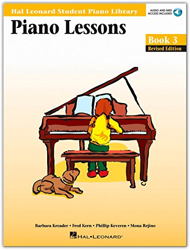 9780634031205: Piano lessons 3 piano+cd