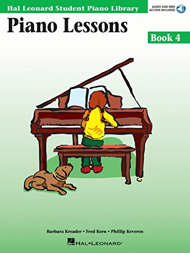 9780634031212: Piano Lessons Book 4 - Book with Online Audio Hal Leonard Student Piano Library