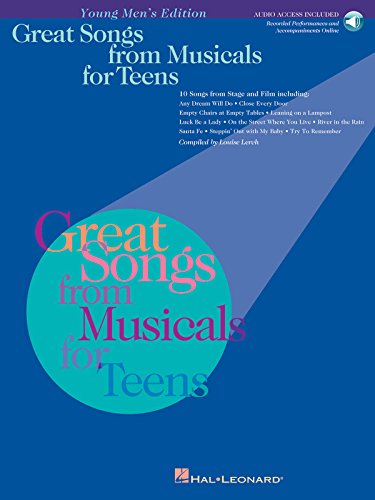 Beispielbild fr Great Songs from Musicals for Teens (Young Mens Edition) (Vocal Collection) zum Verkauf von Blue Vase Books
