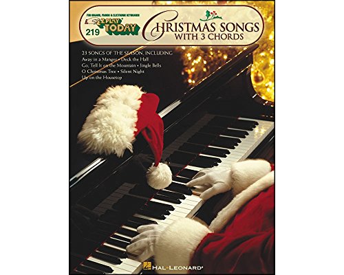 9780634032912: Christmas songs with 3 chords piano: E-Z Play Today Volume 219 (E-Z Play Today, 219)