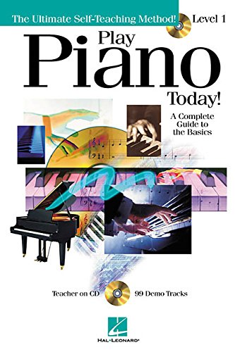 9780634033018: Play piano today! level 1 piano +cd (The Ultimate Self-Teaching Method)