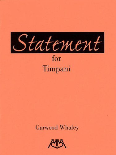 9780634033148: Statement for Timpani