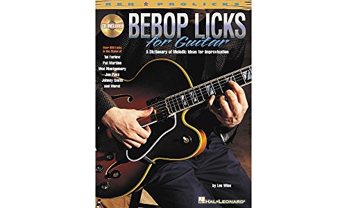 9780634033551: Bebop licks for guitar guitare +cd