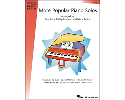 Beispielbild fr More Popular Piano Solos - Level 5: Hal Leonard Student Piano Library zum Verkauf von Goodwill