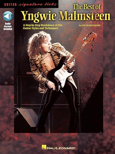 The Best of Yngwie Malmsteen: A Step-by-Step Breakdown of His Guitar Styles and Techniques (Guitar Signature Licks) (9780634036835) by [???]