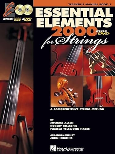 Beispielbild fr Essential Elements for Strings - Book 1 with EEi: Teacher Manual zum Verkauf von BooksRun