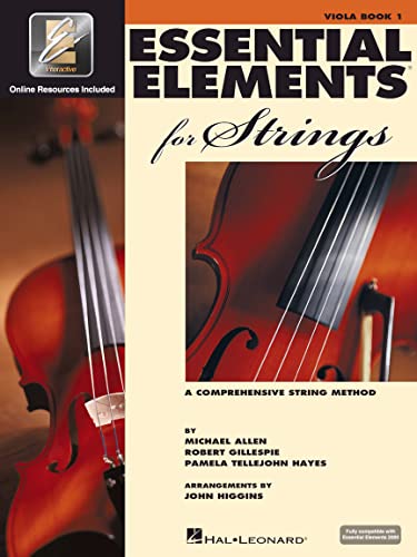 9780634038181: Essential Elements for Strings Viola - Book 1 with EEi Book/Online Audio