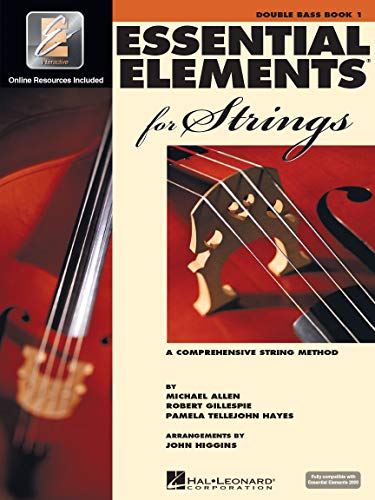 Stock image for Essential Elements for Strings for Double Bass - Book 1 with EEi (Book/Online Audio) for sale by Hippo Books