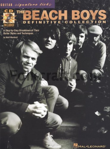The Beach Boys Definitive Collection: A Step-by-Step Breakdown of Their Guitar Styles and Techniques (9780634040160) by Beach Boys, The; Marshall, Wolf
