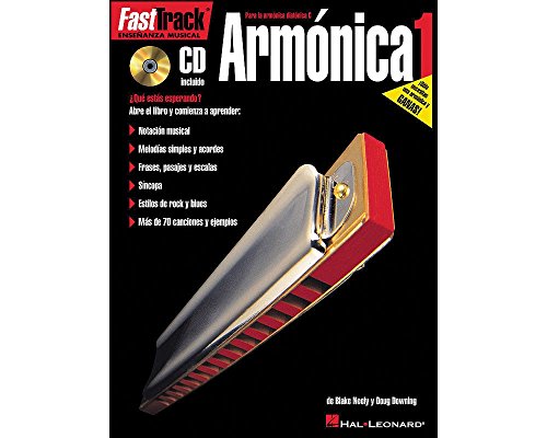 Stock image for FastTrack Harmonica Method - Spanish Edition: FastTrack Armonica (Fast Track (Hal Leonard)) for sale by Once Upon A Time Books