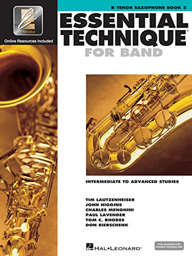 Essential Technique: Bb Tenor Saxophone Bk3 (Bk/Online Media) (9780634044151) by Various