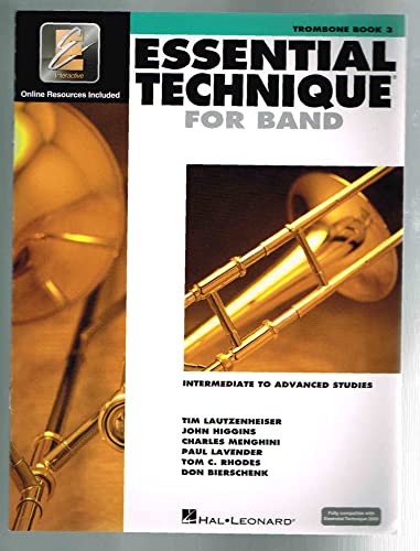 Beispielbild fr Essential Tehnique 2000 Trombone zum Verkauf von BookHolders