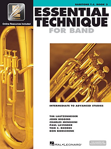 Stock image for Essential Technique for Band With EEI - Intermediate to Advanced Studies Baritone T.C.(Bk/Online Audio) for sale by SecondSale