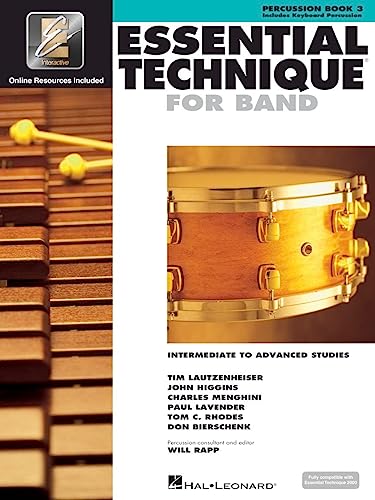 Stock image for Essential Technique Band with EEi: Percussion for sale by Zoom Books Company