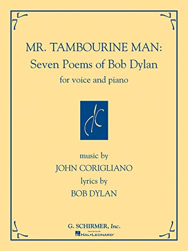 9780634048180: John corigliano: mr. tambourine man: seven poems of bob dylan: For Voice and Piano