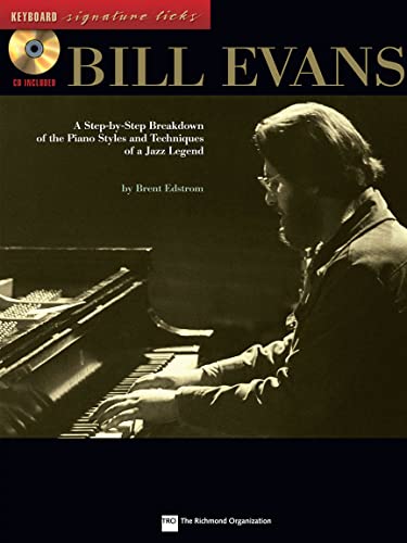 Bill Evans Bk/CD Keyboard Signature Licks (9780634049163) by Brent Edstrom