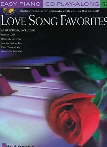 Stock image for Love song favorites piano +cd: Easy Piano CD Play-Along Volume 6 for sale by Snow Crane Media