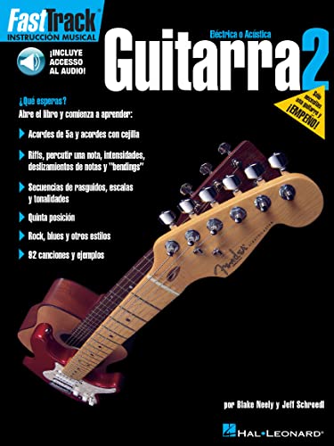 Imagen de archivo de FastTrack Guitar Method - Spanish Edition - Book 2 (Book/Online Audio) a la venta por Goodwill Southern California