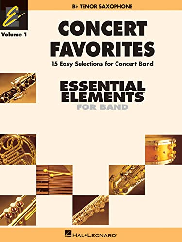 9780634052064: Concert Favorites - B Flat Tenor Sax (1)