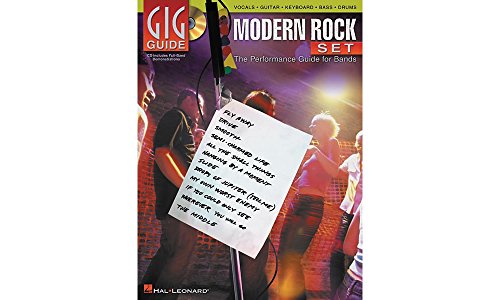 9780634052439: Gig Guide Modern Rock Set Performance Guide For Bands Bk/Cd