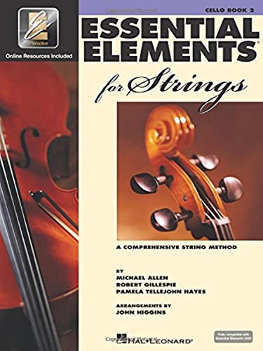 Beispielbild fr Essential Elements for Strings - Book 2 With Eei: Cello (Book/Online Media) zum Verkauf von Blackwell's