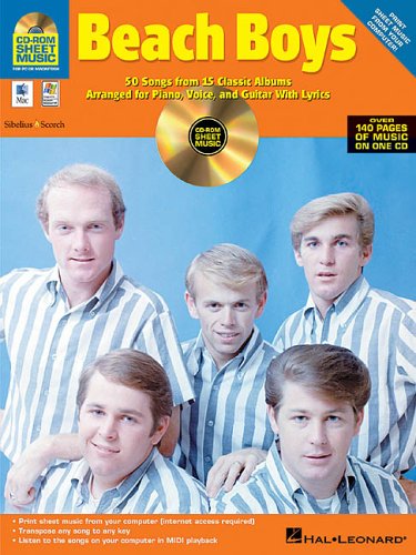 Beach Boys: CD-ROM Sheet Music - Beach Boys