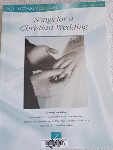 Imagen de archivo de Songs for a Christian Wedding : The Christian Musician a la venta por Better World Books