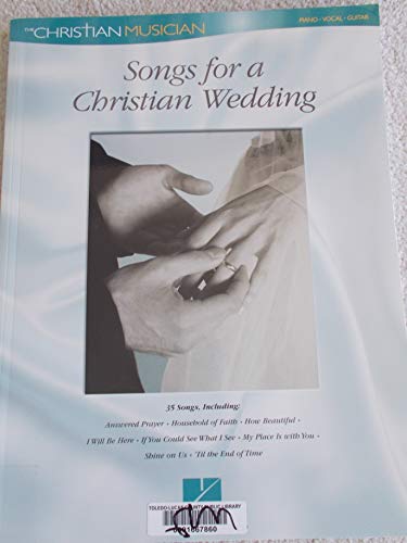 9780634054808: Songs for a christian wedding piano, voix, guitare (Christian Musician)